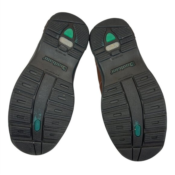 Dunham Velcro Strap Shoes Brown Leather Men's 9.5 Wide 6E 8009SB - Picture 9 of 9